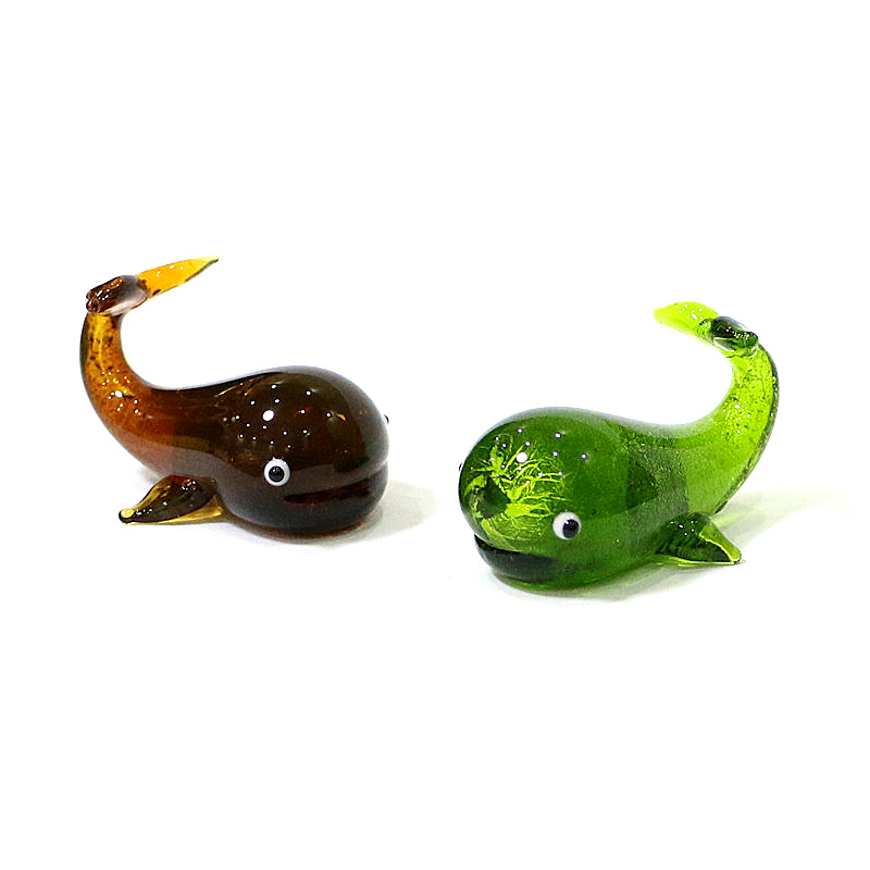 Murano Glass Whale Miniature F - đánh giá và giá Marine Aquarium Europe