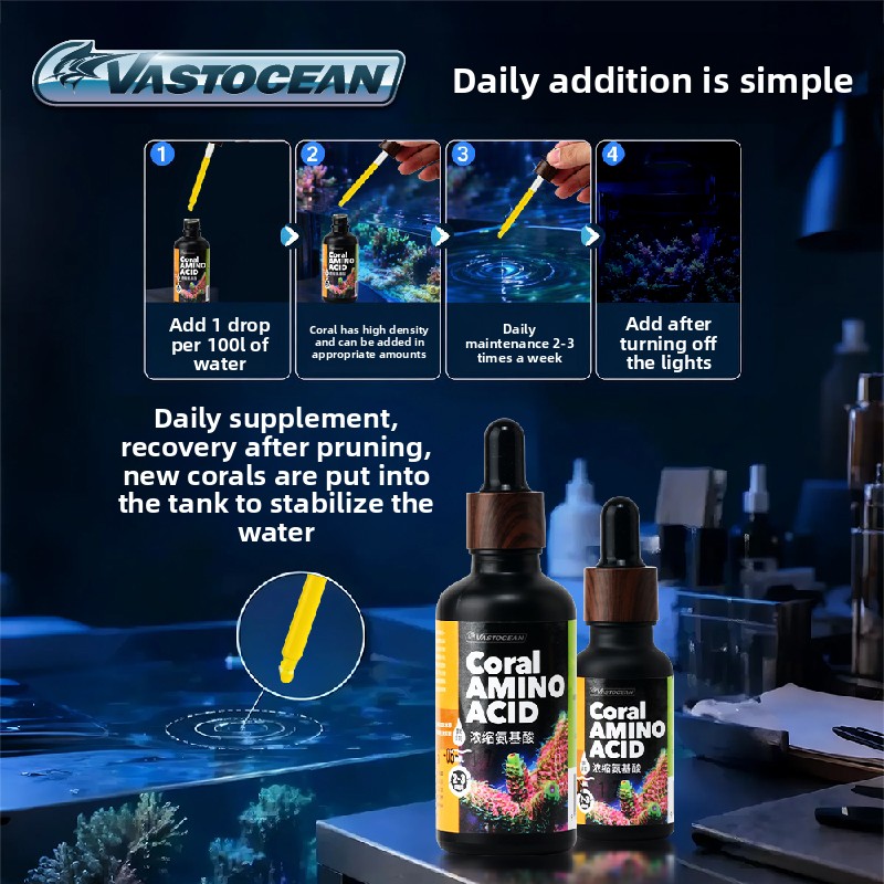 VASTOCEAN LPS Coral Food Liqui - đánh giá và giá Coral Food Liquid