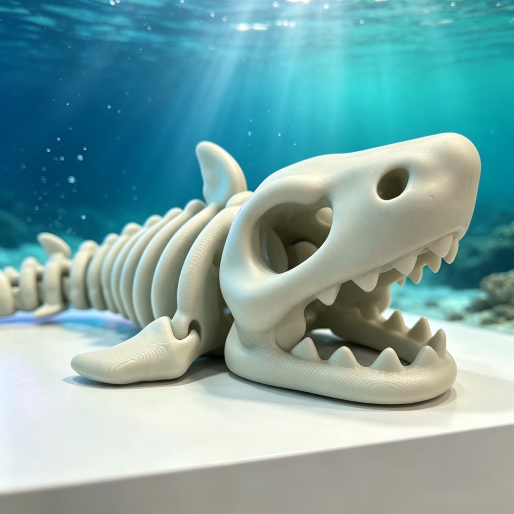 Shark Skeleton Aquarium Decor  - đánh giá và giá Marine Aquarium All In One