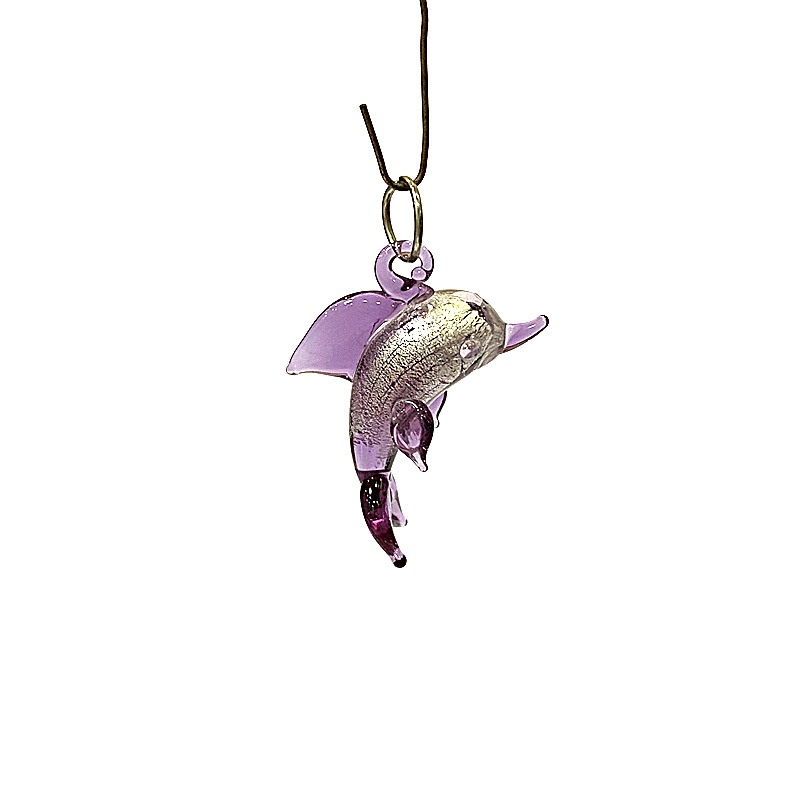 2PCS Mini Glass Dolphin Pendan - đánh giá và giá Marine Aquarium Europe