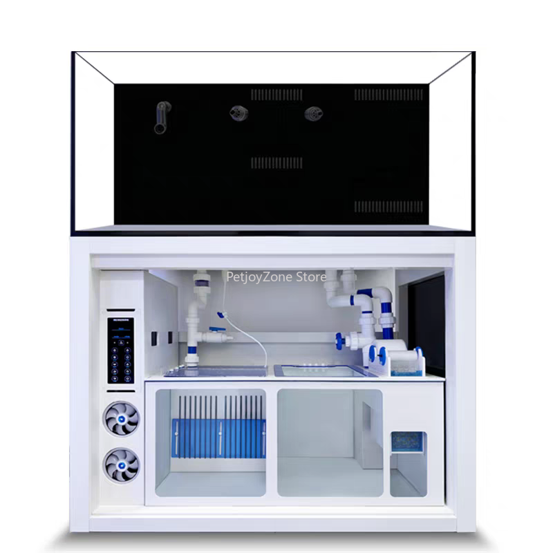 Luxury Ultra White Glass Saltw - đánh giá và giá Marine Aquarium All In One
