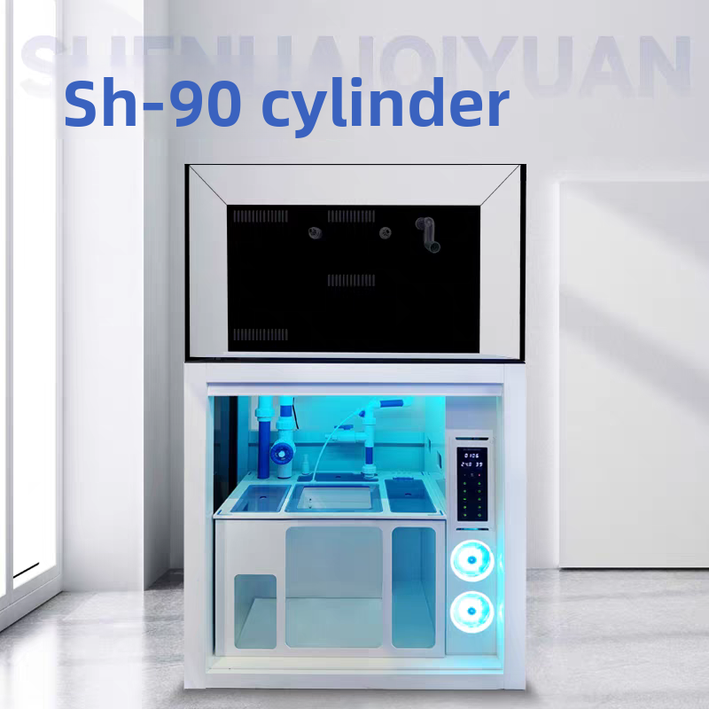 Luxury Ultra White Glass Saltw - đánh giá và giá Marine Aquarium All In One