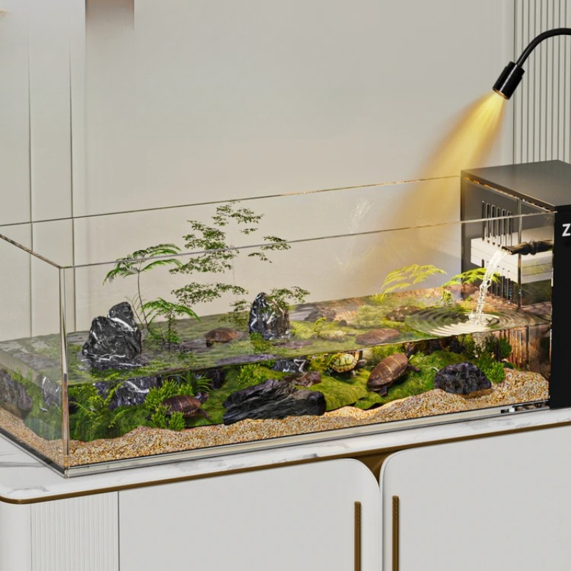‌Turtle Aquarium Tank - Fish & - đánh giá và giá Marine Aquarium All In One