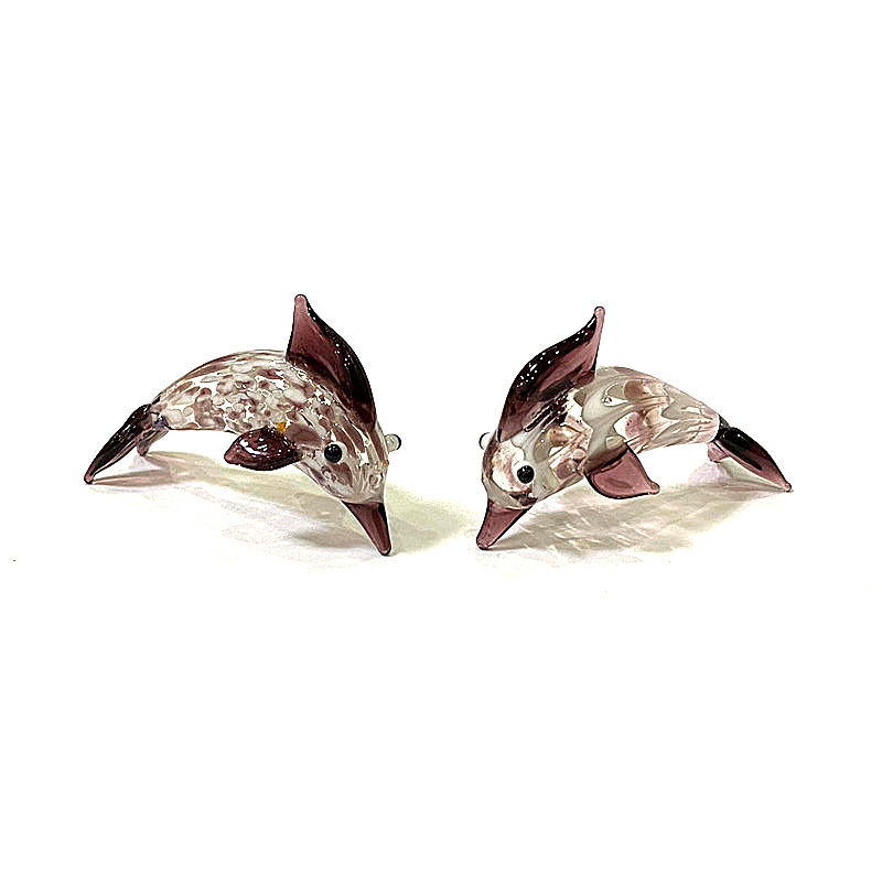 Handmade Mini Glass Dolphin Fi - đánh giá và giá Marine Aquarium Europe