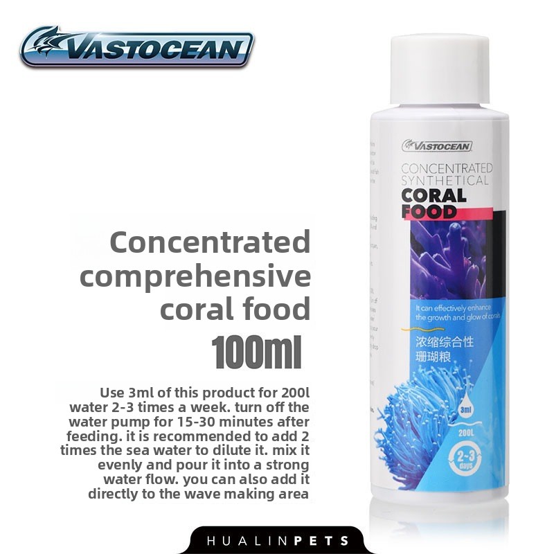 VASTOCEAN Liquid Coral Food Co - đánh giá và giá Coral Food Liquid