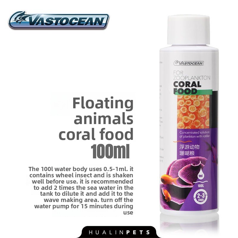 VASTOCEAN Liquid Coral Food Co - đánh giá và giá Coral Food Liquid