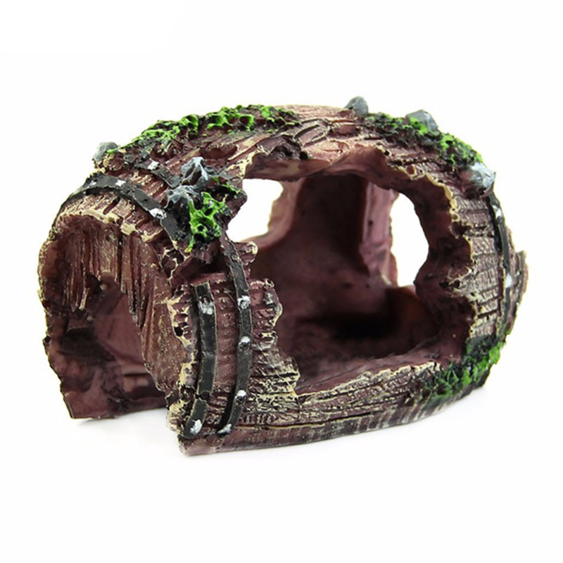 Aquarium Artificial Barrel Cav - đánh giá và giá Marine Aquarium All In One